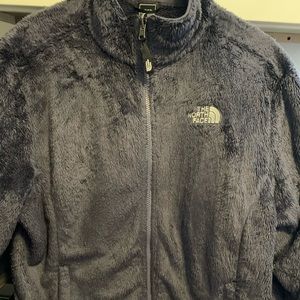 North Face Women’s XL Furry Blue/Purple jacket
